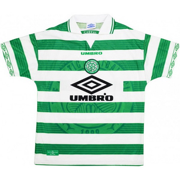 Tailandia Camiseta Celtic 1st Retro 1997 1999 Verde